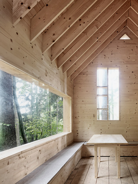Forest Refuge by Bernd Riegger Architektur
