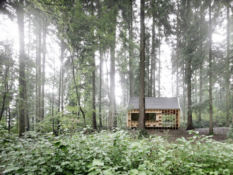 Forest Refuge by Bernd Riegger Architektur