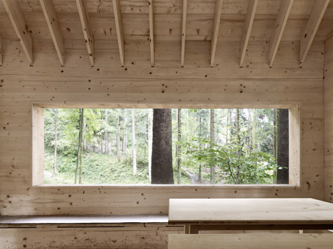 Forest Refuge by Bernd Riegger Architektur