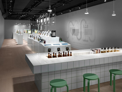 Beer exhibition by Form Us With Love at Spiritmuseum Stockholm