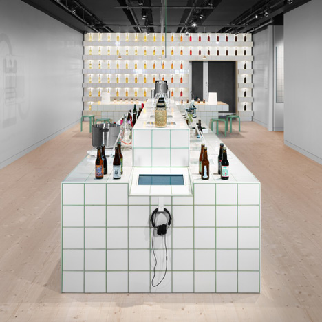 Beer exhibition by Form Us With Love at Spiritmuseum Stockholm