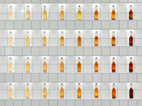 Beer exhibition by Form Us With Love at Spiritmuseum Stockholm