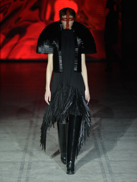 Gareth Pugh Autumn Winter 2015 at London Fashion Week