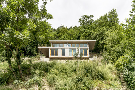 House on a Slope by Gian Salis