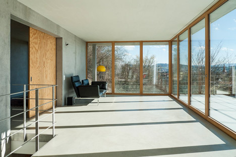 House on a Slope by Gian Salis