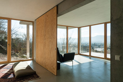House on a Slope by Gian Salis