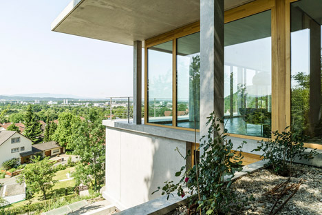 House on a Slope by Gian Salis