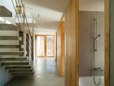 House on a Slope by Gian Salis