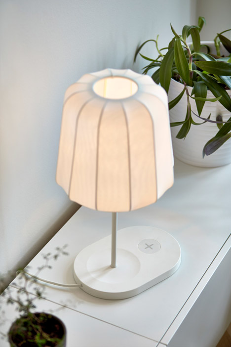 Ikea wireless charging furniture