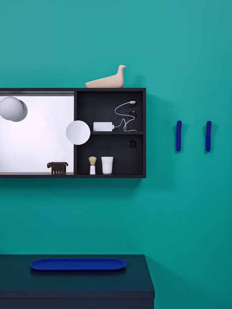 Ingrid bathroom collection by Jean-Francois D'Or for Vika
