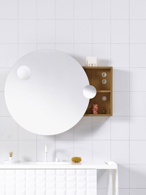 Ingrid bathroom collection by Jean-Francois D'Or for Vika