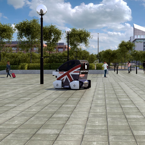 Lutz Pod by Transport Systems Catapult