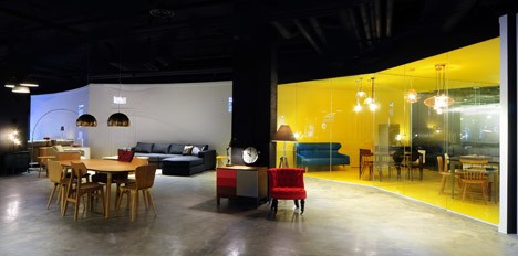 Made.com showroom by Bureau de Change
