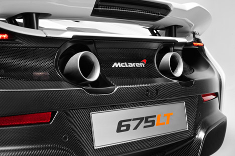 McLaren 675 LT supercar