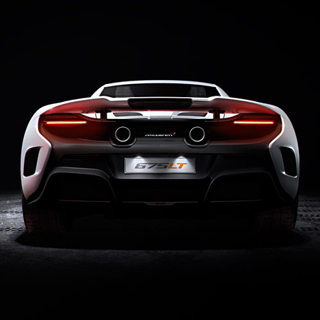 McLaren 675 LT supercar