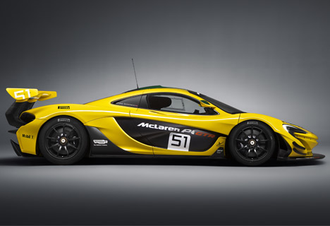 McLaren P1 GTR supercar