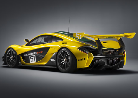 McLaren P1 GTR supercar