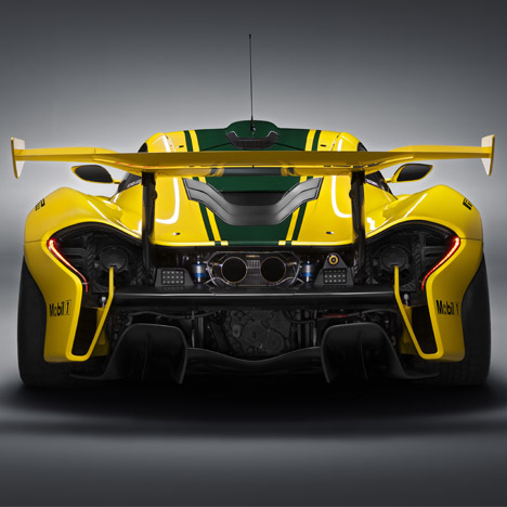 McLaren P1 GTR supercar