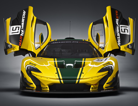 McLaren P1 GTR supercar