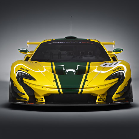 McLaren P1 GTR supercar