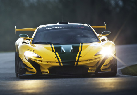 McLaren P1 GTR supercar