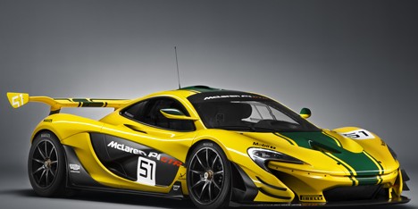 McLaren P1 GTR supercar