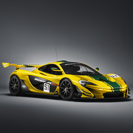 McLaren P1 GTR supercar