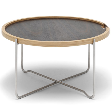 Carl Hansen & Son's update of the More Tray Table by Hans J. Wegner