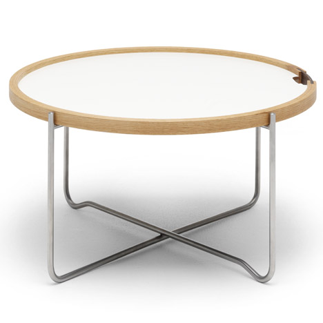 Carl Hansen & Son's update of the More Tray Table by Hans J. Wegner