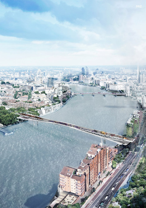 Nine Elms bridge designs