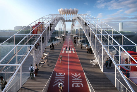 Nine Elms bridge designs
