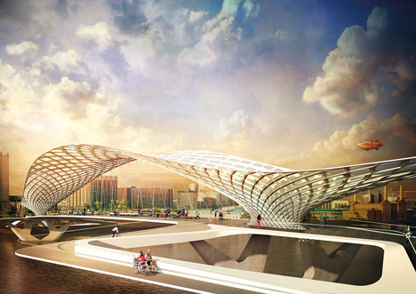 Nine Elms bridge designs