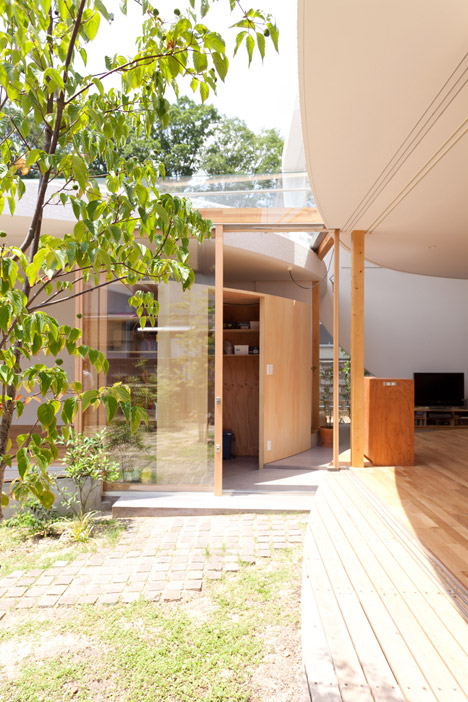 Park and House by Tsuyoshi Kawata