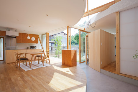 Park and House by Tsuyoshi Kawata