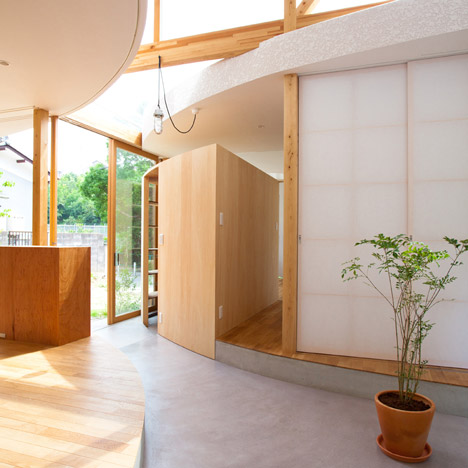 Park and House by Tsuyoshi Kawata