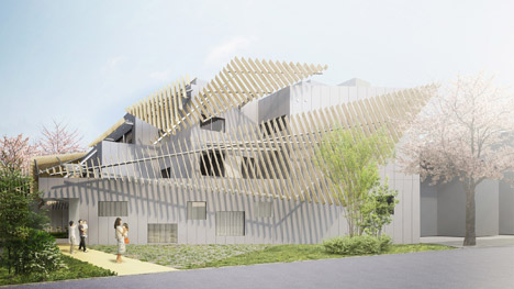 Seijo Kinoshita Hospital by Kengo Kuma