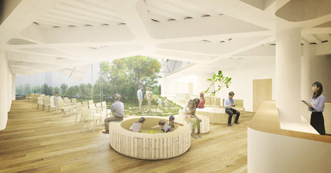 Seijo Kinoshita Hospital by Kengo Kuma