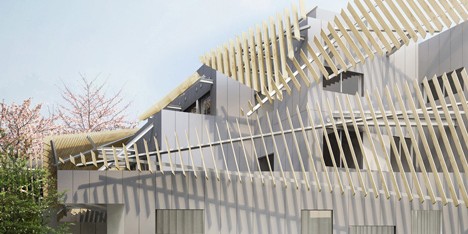 Seijo Kinoshita Hospital by Kengo Kuma