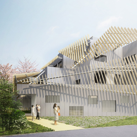 Seijo Kinoshita Hospital by Kengo Kuma