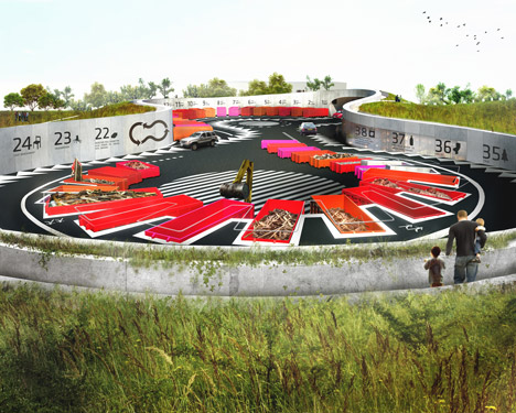 Sydhavns Recycling Center by BIG