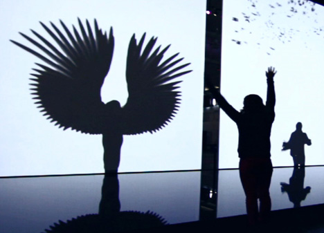 The Treachery of Sanctuary by Chris Milk at the Digital Revolution exhibition