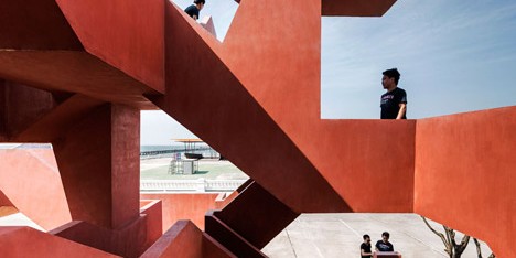 The labyrinth (10 Cal Tower) by Supermachine studio