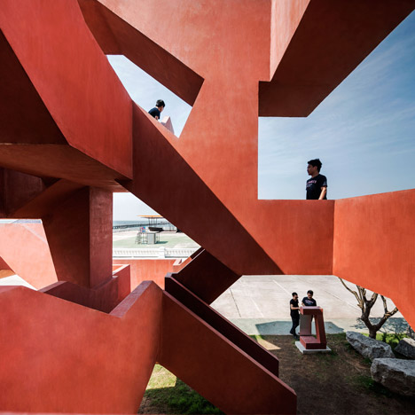 The labyrinth (10 Cal Tower) by Supermachine studio