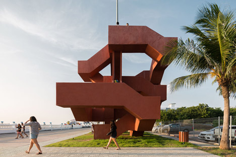 The labyrinth (10 Cal Tower) by Supermachine studio