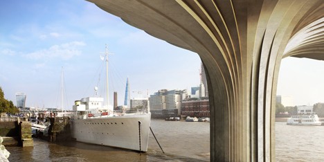 New image shows “super-strength” cladding for Thomas Heatherwick’s Garden Bridge