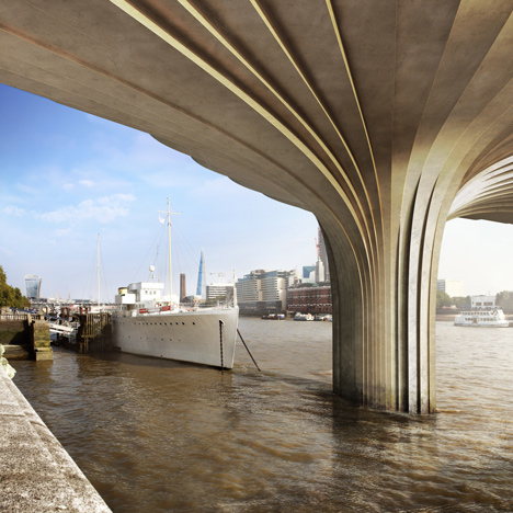 New image shows “super-strength” cladding for Thomas Heatherwick’s Garden Bridge