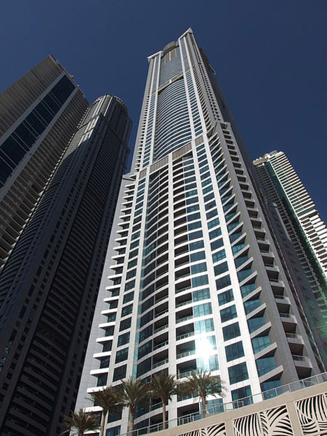 Torch skyscraper in Dubai