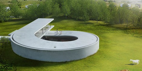 Villa Gug by BIG