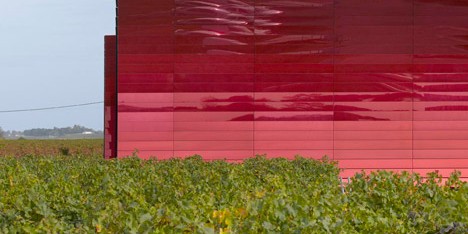 Winery Château la Dominique in Saint Emilion by Nouvel
