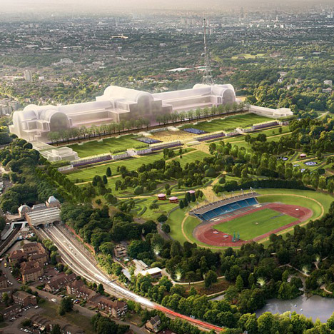 Zaha, Rogers and Chipperfield shortlisted for Crystal Palace rebuild